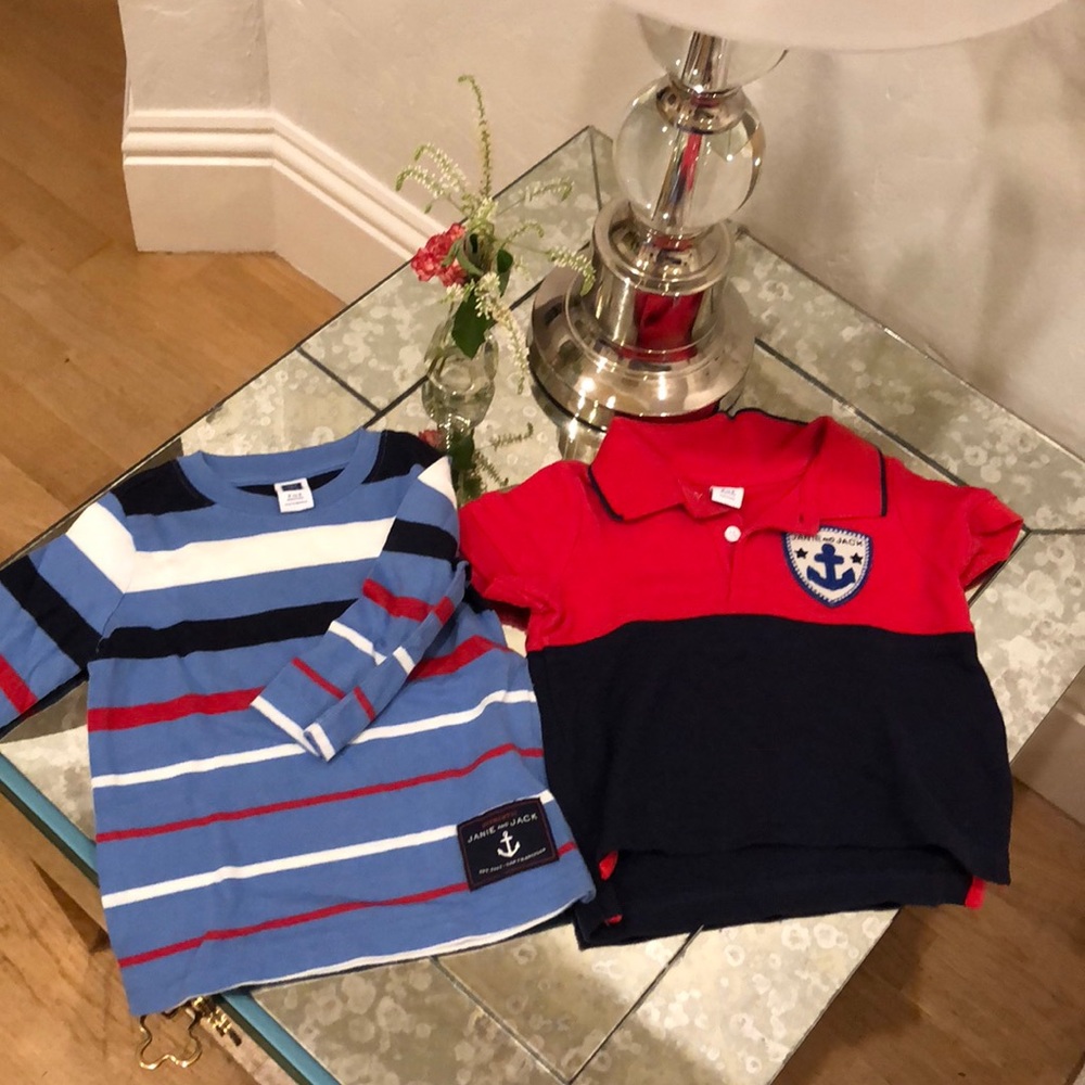Two Janie and Jack tops